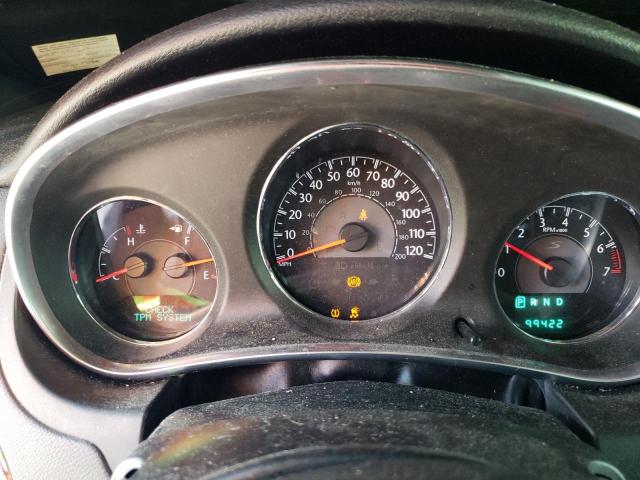 1C3BC8FG2BN600306 - 2011 CHRYSLER 200 S ბურგუნდია ფოტო 9