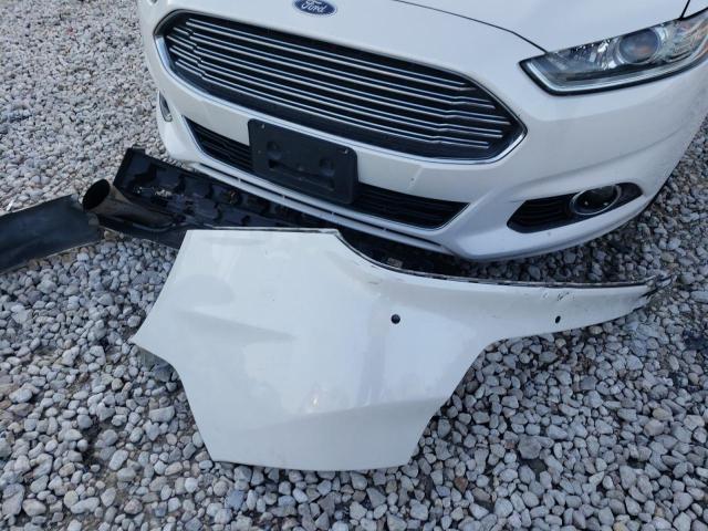 3FA6P0K96ER110646 - 2014 FORD FUSION TITANIUM WHITE photo 12