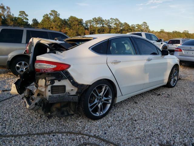 3FA6P0K96ER110646 - 2014 FORD FUSION TITANIUM WHITE photo 3