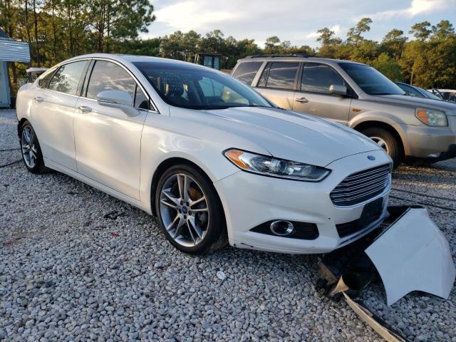 3FA6P0K96ER110646 - 2014 FORD FUSION TITANIUM WHITE photo 4