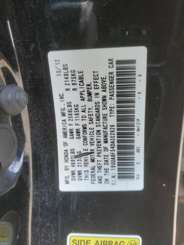 19UUA8F54DA002626 - 2013 ACURA TL TECH 黑色 照片 12