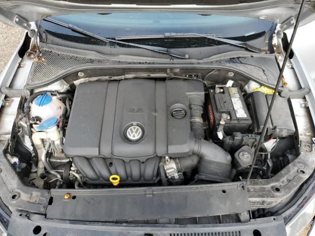 1VWAP7A3XCC083440 - 2012 VOLKSWAGEN PASSAT S SILVER photo 11