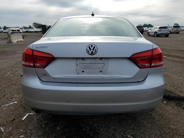 1VWAP7A3XCC083440 - 2012 VOLKSWAGEN PASSAT S SILVER photo 6