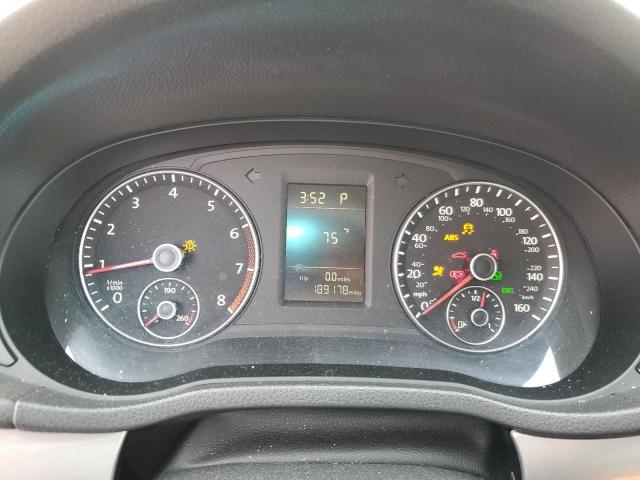 1VWAP7A3XCC083440 - 2012 VOLKSWAGEN PASSAT S SILVER photo 9