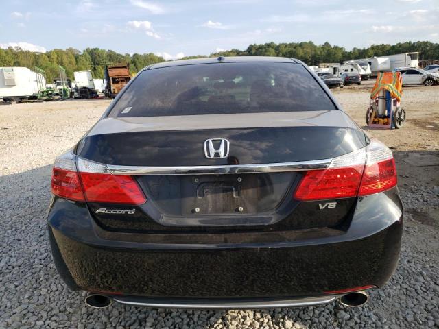 1HGCR3F83EA004595 - 2014 HONDA ACCORD EXL BLACK photo 6