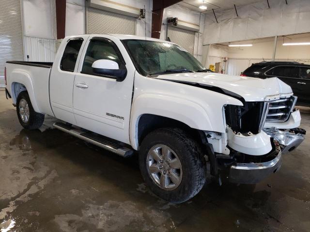 1GTR2WE73DZ316830 - 2013 GMC SIERRA K1500 SLT WHITE photo 4