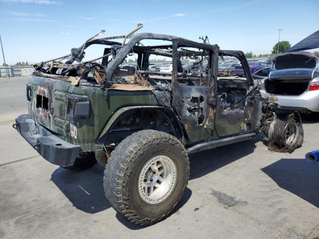 1C4HJXDN6MW627870 - 2021 JEEP WRANGLER U SPORT Verbrannt Foto 3