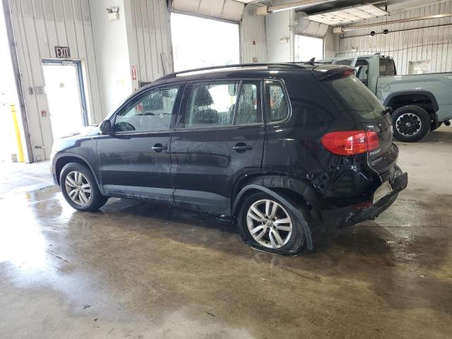 WVGAV7AX7HK017223 - 2017 VOLKSWAGEN TIGUAN S BLACK photo 2