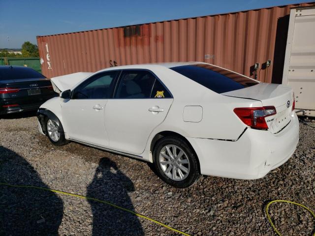 4T4BF1FK2CR236251 - 2012 TOYOTA CAMRY BASE WHITE photo 2