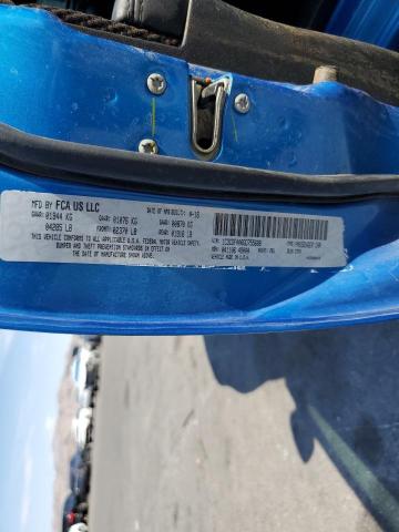 1C3CDFAA8GD755688 - 2016 DODGE DART SE ლურჯი ფოტო 12