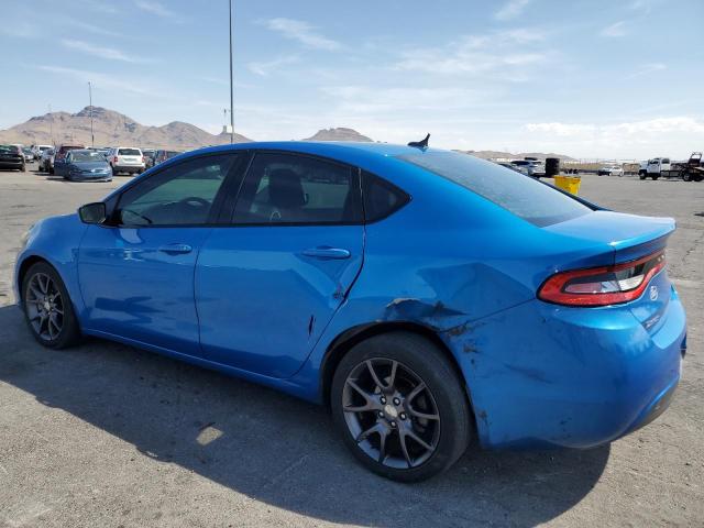 1C3CDFAA8GD755688 - 2016 DODGE DART SE ლურჯი ფოტო 2
