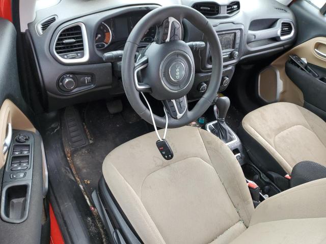 ZACNJAAB1KPK18032 - 2019 JEEP RENEGADE SPORT RED photo 8