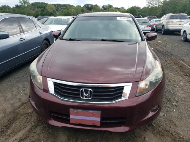 1HGCP36878A049274 - 2008 HONDA ACCORD EXL 勃艮第红 照片 5