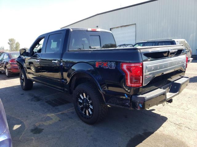 1FTEW1EG1GFA47593 - 2016 FORD F150 SUPERCREW BLACK photo 2