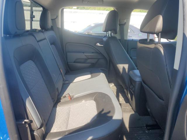 1GCGSDEN7M1142205 - 2021 CHEVROLET COLORADO Z71 BLUE photo 10