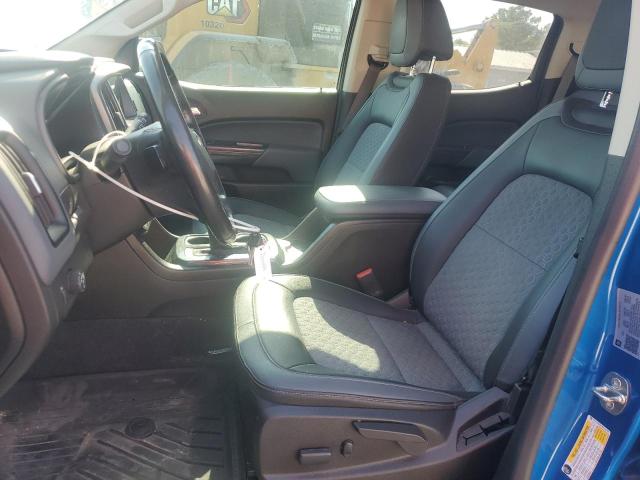 1GCGSDEN7M1142205 - 2021 CHEVROLET COLORADO Z71 BLUE photo 7