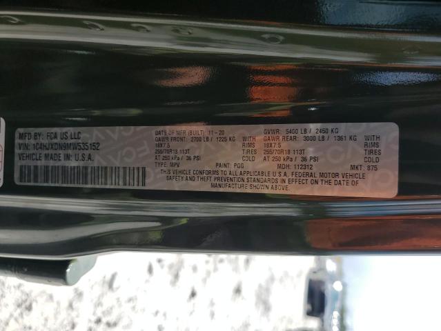 1C4HJXDN9MW535152 - 2021 JEEP WRANGLER U SPORT GREEN photo 13