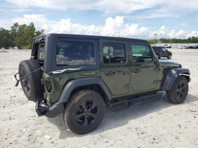 1C4HJXDN9MW535152 - 2021 JEEP WRANGLER U SPORT GREEN photo 3