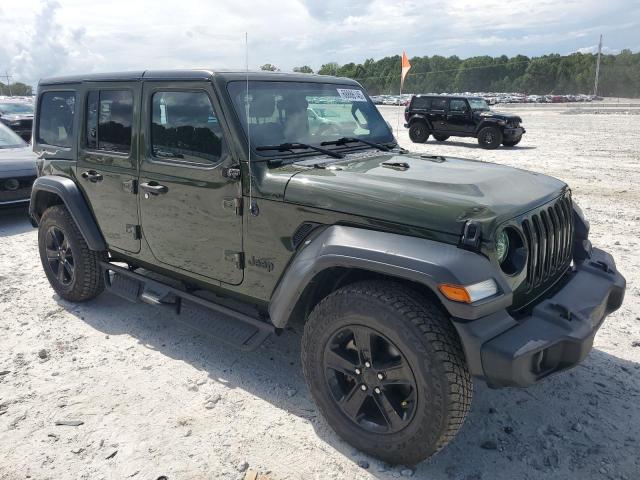 1C4HJXDN9MW535152 - 2021 JEEP WRANGLER U SPORT GREEN photo 4