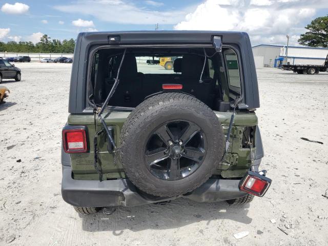 1C4HJXDN9MW535152 - 2021 JEEP WRANGLER U SPORT GREEN photo 6