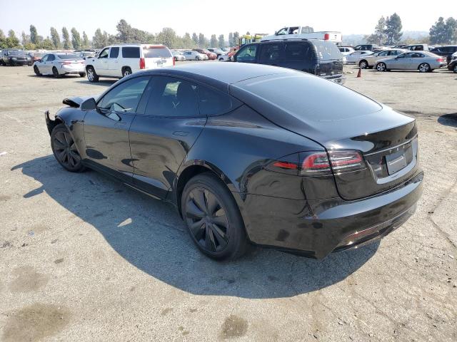 5YJSA1E55PF519735 - 2023 TESLA MODEL S Սև լուսանկար 2