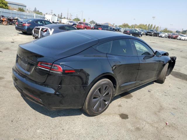 5YJSA1E55PF519735 - 2023 TESLA MODEL S Սև լուսանկար 3