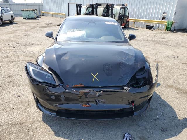 5YJSA1E55PF519735 - 2023 TESLA MODEL S Սև լուսանկար 5