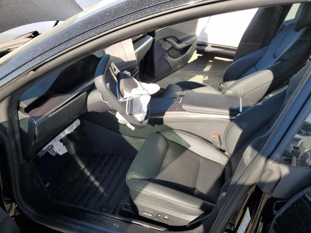 5YJSA1E55PF519735 - 2023 TESLA MODEL S Սև լուսանկար 7