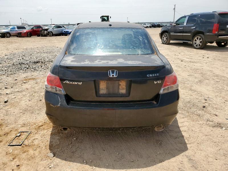 5KBCP3F81AB004506 - 2010 HONDA ACCORD EXL BLACK photo 6