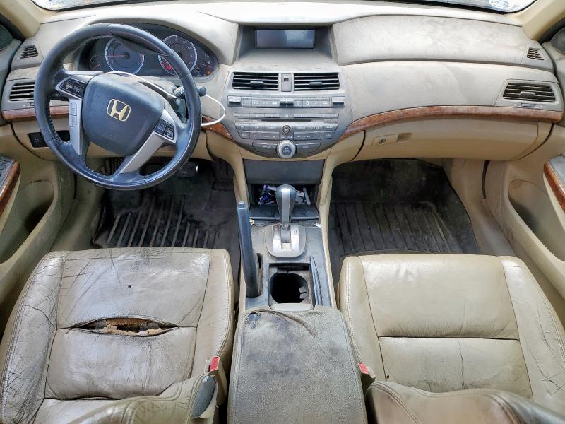 5KBCP3F81AB004506 - 2010 HONDA ACCORD EXL BLACK photo 8