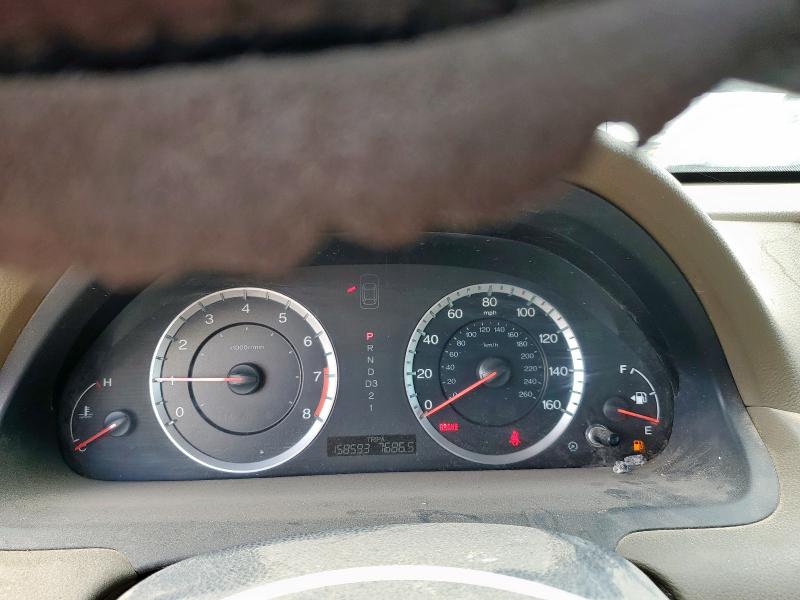 5KBCP3F81AB004506 - 2010 HONDA ACCORD EXL BLACK photo 9