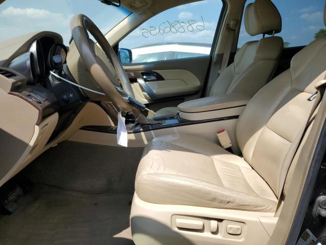 2HNYD2H64AH531589 - 2010 ACURA MDX TECHNOLOGY BLUE photo 7