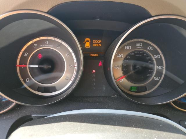 2HNYD2H64AH531589 - 2010 ACURA MDX TECHNOLOGY BLUE photo 9