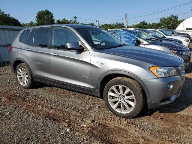 5UXWX9C58D0D05237 - 2013 BMW X3 XDRIVE28I GRAY photo 1