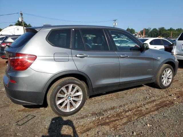 5UXWX9C58D0D05237 - 2013 BMW X3 XDRIVE28I GRAY photo 4