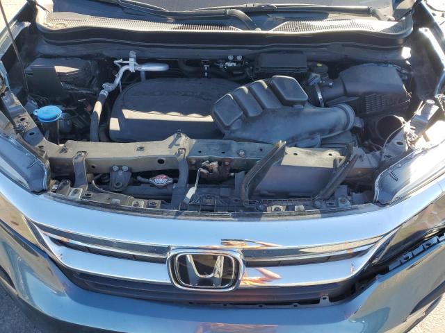 5FNYF6H53MB053206 - 2021 HONDA PILOT EXL TEAL photo 12