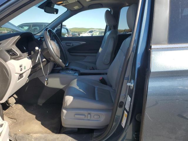 5FNYF6H53MB053206 - 2021 HONDA PILOT EXL TEAL photo 7