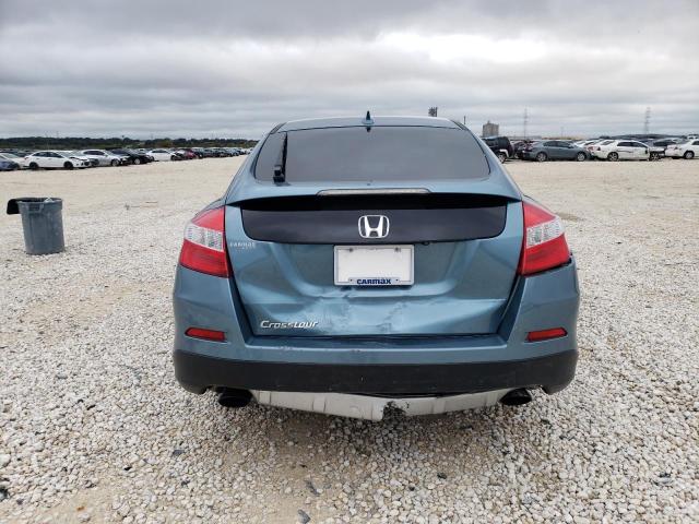 5J6TF3H58EL000356 - 2014 HONDA CROSSTOUR EXL BLUE photo 6