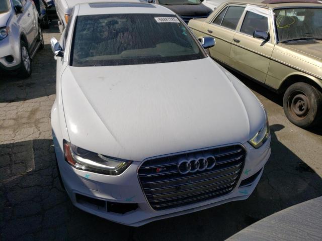 WAUBGAFL0DA134340 - 2013 AUDI S4 PREMIUM PLUS WHITE photo 5