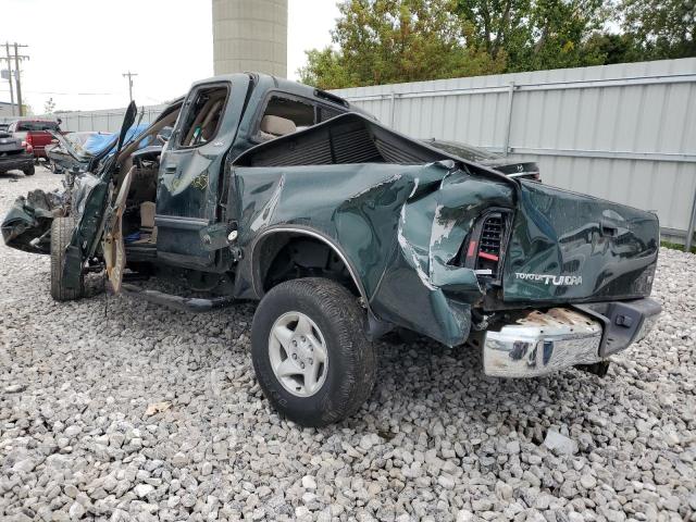 5TBRT3416YS103444 - 2000 TOYOTA TUNDRA ACCESS CAB მწვანე ფოტო 2