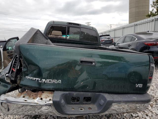 5TBRT3416YS103444 - 2000 TOYOTA TUNDRA ACCESS CAB მწვანე ფოტო 6