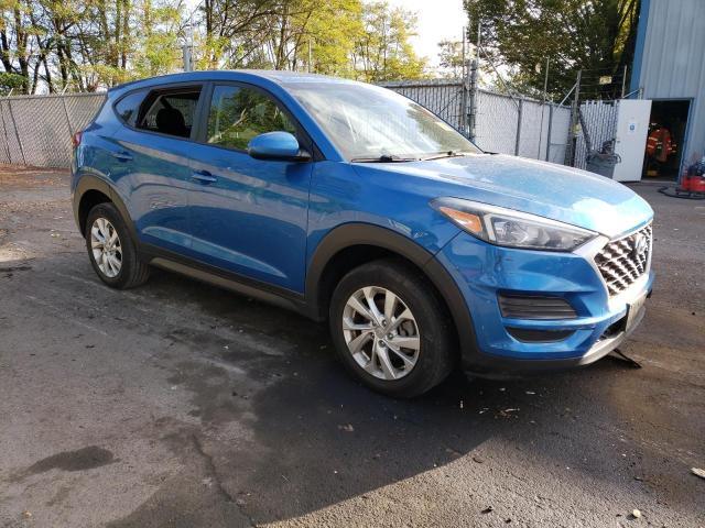 KM8J2CA45KU917587 - 2019 HYUNDAI TUCSON SE Көк фото 4