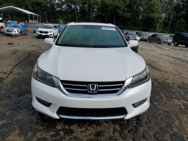 1HGCR3F82FA026301 - 2015 HONDA ACCORD EXL WHITE photo 5