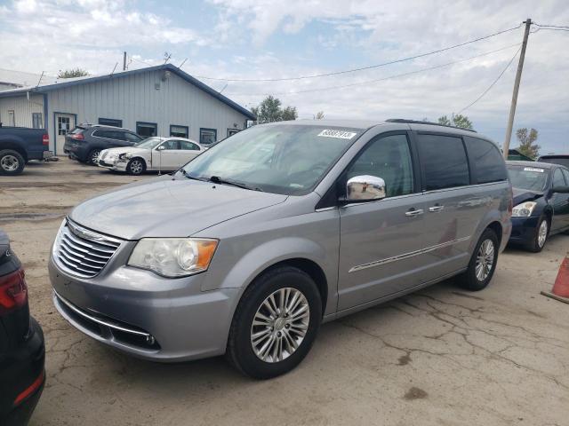 2C4RC1CG7DR647200 - 2013 CHRYSLER TOWN & COU TOURING L SILVER photo 1