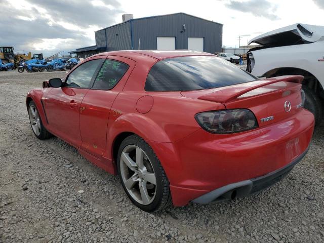 JM1FE173140136788 - 2004 MAZDA RX8 RED photo 2