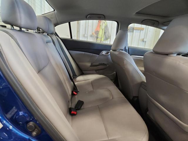 19XFB2F9XDE084315 - 2013 HONDA CIVIC EXL أزرق صورة 10