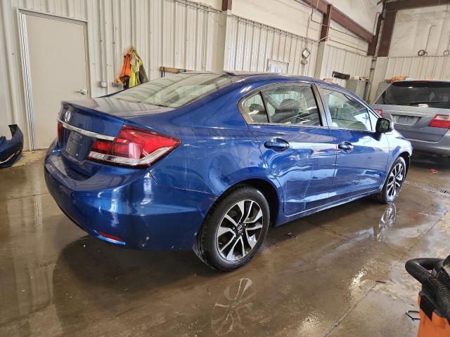 19XFB2F9XDE084315 - 2013 HONDA CIVIC EXL أزرق صورة 3