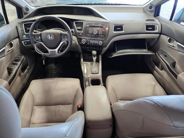 19XFB2F9XDE084315 - 2013 HONDA CIVIC EXL أزرق صورة 8