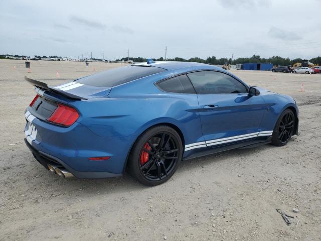 1FA6P8SJ5L5503806 - 2020 FORD MUSTANG SHELBY GT500 BLUE photo 3