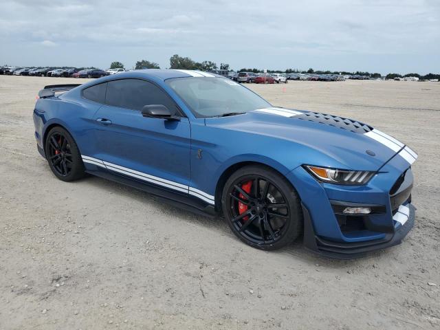 1FA6P8SJ5L5503806 - 2020 FORD MUSTANG SHELBY GT500 BLUE photo 4